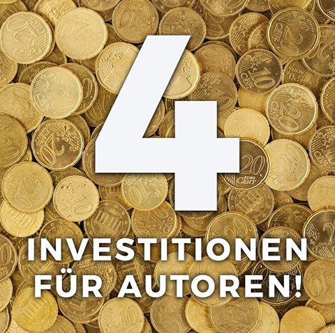 Vier Investitionen für Autoren