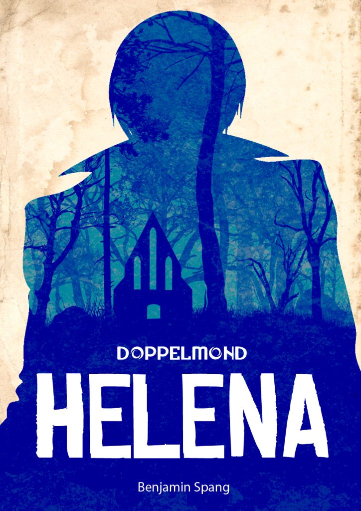 Grafik: Cover der Novelle "Helena" geschrieben von Benjamin Spang